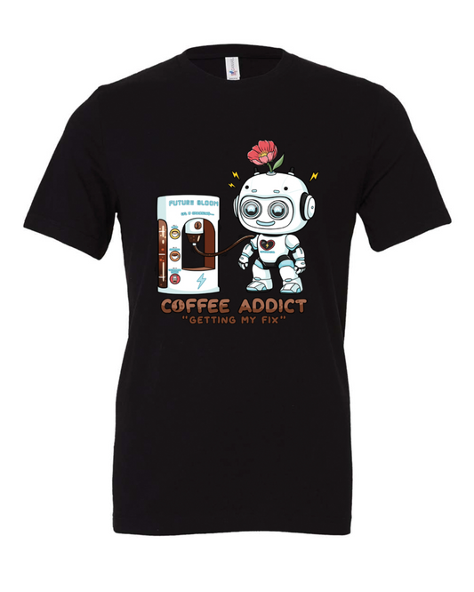 T-SHIRT COFFEE ADDICT