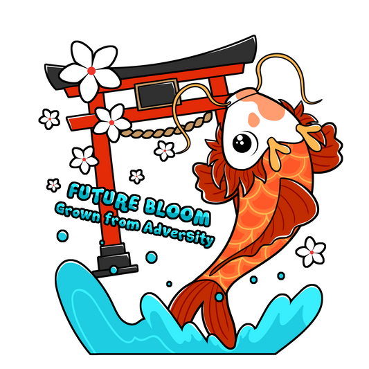 STICKER KOI DRAGON