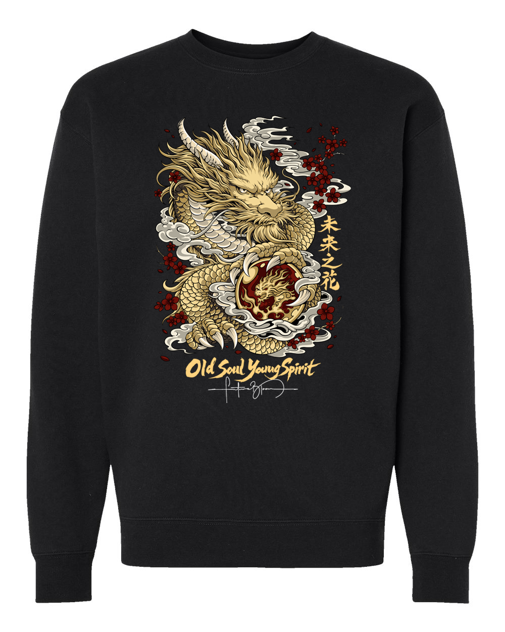 CREWNECK OLD SOUL YOUNG SPIRIT