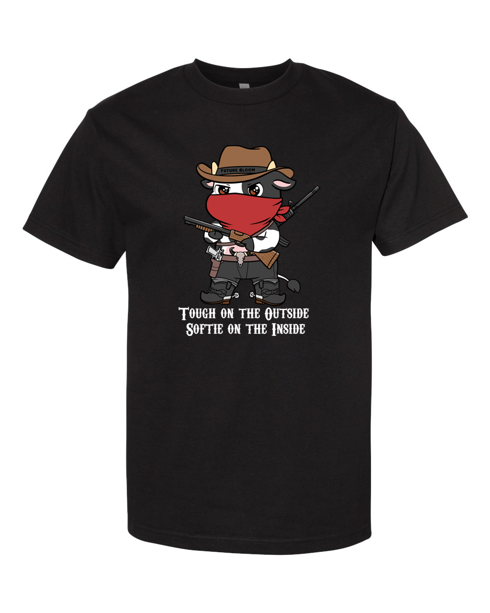 T-SHIRT COWBOY COW